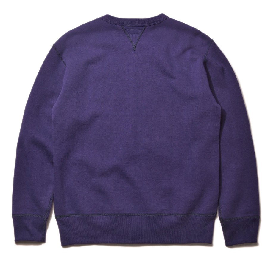 Joe McCoy 10 Oz. Loopwheel Crewneck Sweatshirt 130 Purple Clearance