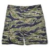 The Real McCoy's Tiger Camouflage Civilian Shorts / Late War 160 Green Online