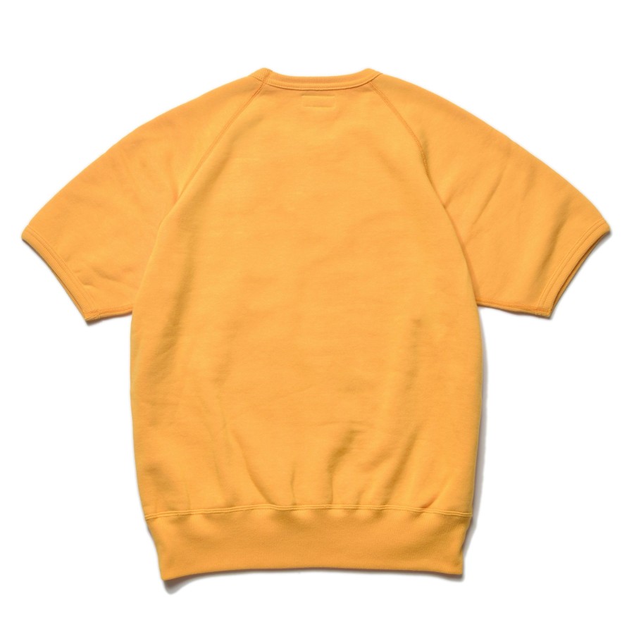 Joe McCoy 9Oz. Loopwheel S/S Sweatshirt 060 Yellow Best