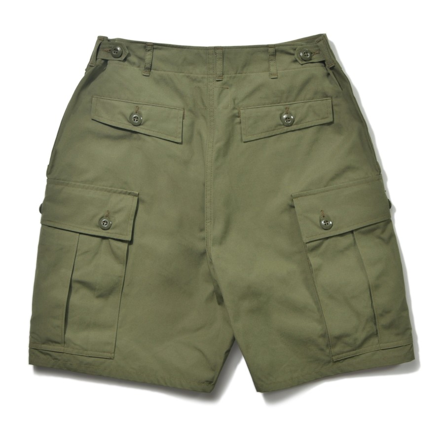 The Real McCoy's Jungle Fatigue Shorts (Model 220) 150 Olive Best