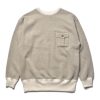 The Real McCoy's Military Pocket Sweatshirt 013 Oatmeal Online