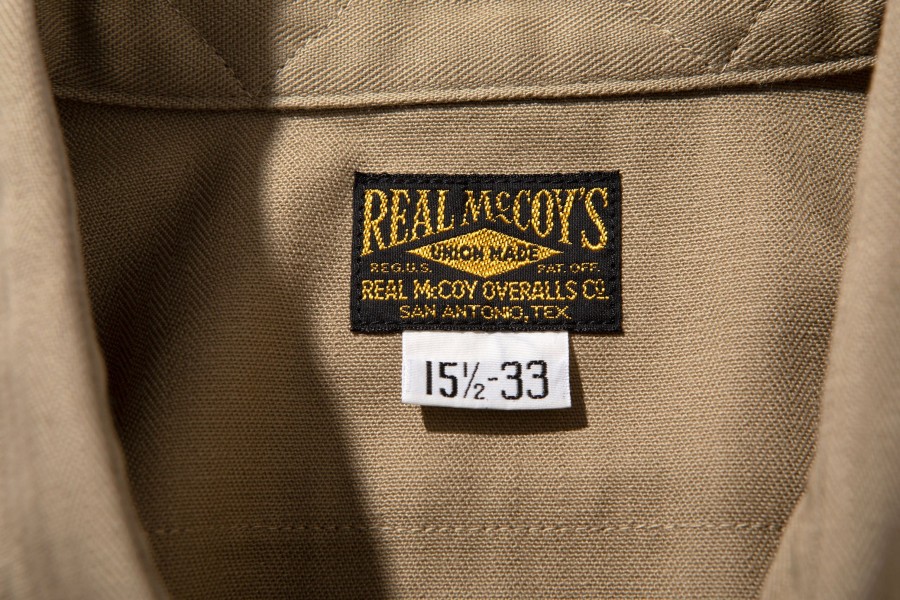 The Real McCoy's M-38 Khaki Shirt 040 Khaki Online